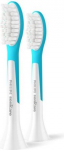 Sonicare For Kids toothbrush head, white/blue, 2pcs. HX6042/90 | 8720689037433