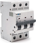 VXM3C125 Modular circuit breaker 6kA 3P C 125A VXM3C125 | 4751033950904