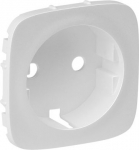 Cover plate Valena Allure - 2P+E socket - German standard - pearl 755209 | 3414970509208