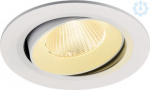 NUMINOS&reg; MOVE L, Recessed ceiling light, 3000 K, 40&deg;, IP20, round, white 1009841 | 4024163309134