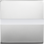 Busch-Comfort switch&reg; flex Electronic Controls Movement sensor with LED Orientation light stainless steel - Pure Stainless Steel 2CKA006800A2898 | 4011395293133