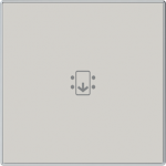 Color: Duna Cover plate for card switch code: 8114, 8114.1, 8114.2 & 8114.5 2CLA851400A6201 | 8427238236049