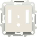 Color: White   Cover plate for Bluetooth module code: 9368.4   Included: cover plate and mounting grid   Without fixing claws 2CLA856840A1101 | 8427238190099