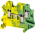 Terminal block, Linergy TR, screw type, double deck protective earth, 3 points, 4mm&sup2;, green-yellow, NSYTRV43PE | 3606480531996