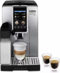 Delonghi | Coffee Maker | Dinamica Plus ECAM380.85.SB | Pump pressure 15 bar | Built-in milk frother | Automatic | 1450 W | Stainless Steel/Black ECAM380.85.SB | 8004399027053