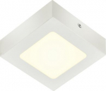 SENSER 12 CW, Indoor LED pendant, 8,2W, 4000K, square, white 1004703 | 4024163248532