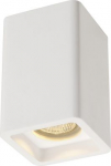 PLASTRA ceiling light, CL-1, square, white plaster, GU10, max. 35W 148004 | 4024163137249