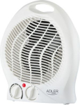 Electric heater with fan AD 7728, 2000 W, 2 levels, White AD 7728 | 5903887801461