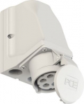 Wall mounted socket 5x16A (3P+N+PE) 1h IP44, white 915-1WV
