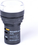 Panel mounted signal lamp, arc shaped head, capacitance, white, 400V AC 105488 | 8592765054890