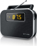 Muse | M-081R | Alarm function | 2-band PLL portable radio | Black M-081R | 3700460203313