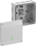 Junction box Abox 100-L grey 152x152x80mm IP66 81040001 | 4013902660544