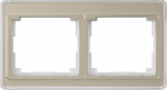 2-gang frame gold-bronze, SL500v SL5820gb | 4011377154209