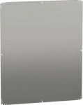 Plain mounting plate H1200xW1000mm Galvanised sheet steel Reversible dimension. range of product: Mounting accessories - accessory / separate part type: mounting plate - device application: multi-purpose - mounting location: direct fixing on backstud ...