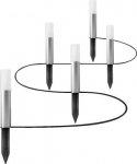 SMART+ Outdoor luminaire GARDENPOLE 5 poles 5.7 W, 180 lm, steel Multicolour 4058075478213 | 4058075478213