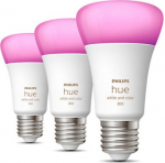 Hue LED Bulbs E27 6.5W A60 3 pcs. White and color ambiance 929002489603 | 8719514328389