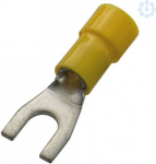 Fork terminals, 2.5-6M6, yellow, 100 pieces 260724 | 4011923091064