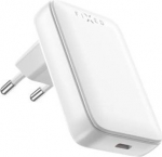 FIXED Slim USB-C Travel Charger, GaN, PD support, 30W, White | Fixed FIXCG30S-C-WH | 8591680165858