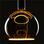 LED bulb, floating globe, smoky black, E27, 6W, 1900K, 300lm, IP20 1008164 | 4260751130586