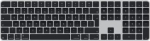Apple Magic Keyboard with Touch ID and Numeric Keypad for Mac models with Apple silicon | Keyboard | Wireless | English | Black | Bluetooth, USB-C MXK83Z/A | 195949655869