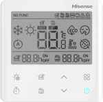 Room temperature controller with temperature sensor, white HSXE-VC04 | 6943634892822
