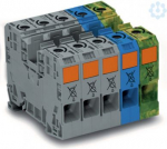 Savienojumu spaiļu bloks 35mm2 285-139, 3-fāzes 285-139 | 4045454584252