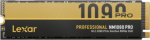 Lexar SSD | NM1090 Pro | 1000 GB | SSD form factor M.2 2280 | Solid-state drive interface PCIe Gen 5x4 | Read speed 14000 MB/s | Write speed 10000 MB/s LNM109P001T-RNNNG | 843367136780