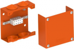 Fire resistant metal box KPK 125 E90 IP40 126x126x48mm with terminals 1,5-6mm&sup2; KPK 125_PO6 | 8595568942197