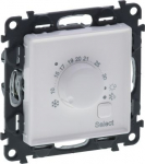 Cover plate Valena Life - electronic room thermostat - with mechanism - white 752133 | 3414970540966