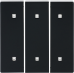 Rocker for 2053 U Electronic insert, push button 3gang, with control light. 2CKA001751A3283 | 4011395283462