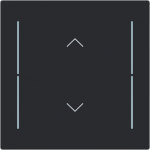 Labeling field with up/down icon for keypad 1-4-fold (KK/U4.70.xx).   Available for the design ranges:   - Busch-art linear   - Alba 2CKA006199A0492 | 4011395339015
