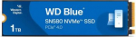 SSD WESTERN DIGITAL 600xTBW rating Read speed 4150 MB/s Write speed 4150 MB/s NVMe Yes PCI Express 4.0 M.2 1000 GB Blue SN580 WDS100T3B1E-00CHF0 WDS100T3B1E | 718037904597