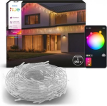 Hue Festavia Icicle Light String with 250 LEDs, 8.5m, 230V, 200lm, 1000&ndash;20000K, White and Color Ambiance, transparent 929004456801 | 8721103180001