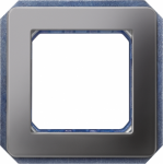 Module rack, double, with an intermediate frame, Screw fixing, carbon, DELTA i-system 5TG2097 | 4001869357348