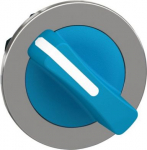 Switch head for selector switch, Harmony XB4, blue, 2 positions, stay put ZB4FD206 | 3606489581268