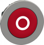 Head for non illuminated push button, Harmony XB4, flush mounted red flush caps pushbutton white mar ZB4FA432 | 3606489581060