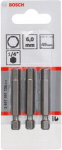 Screwdriver bit HEX 6mm, 49mm, 3 pcs. 2607001735 | 3165140302609