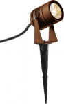 Outdoor ground spike luminaire LED SPIKE, LED, 6W, 3000K, IP55, rust 1002203 | 4024163223843