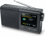 Muse | Portable Radio | M-117 DB | AUX in | Black | Portable | FM, DAB/DAB+ M-117DB | 3700460207366