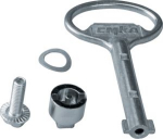 Locking,univers, double-bit, 3mm, for enclosures FA / FT / FG FZ501 | 3250612765010