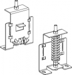 Floor support, Canalis KS 500A to 1000A, vertical installation, maximum load 440kg, set of 2 parts KSB1000ZV3 | 3606485012926