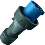 Industrial Plug PowerTOPXtra 5x63A 9h 230V IP67 blue/grey 13211 | 4015394238812