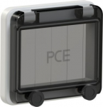 Fuse window (hinged) 5 modules IP66 / IP67 grey 900605 | 9003399989674