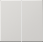 2-gang rocker, light grey, LS LS995LG | 4011377945302