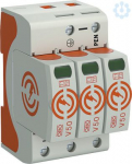 Combination arrestor V50, 3-pole 280 V, V50-3-280 , tips 1+2 5093511 | 4012196159604