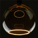 LED bulb, floating globe, smoky black, E27, 8W, 1900K, 350lm, IP20 1008165 | 4260751130609