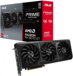 Graphics Card ASUS AMD Radeon RX 9070 XT 16 GB GDDR6 256 bit PCIE 5.0 16x Triple slot Fansink 1xHDMI 3xDisplayPort PRIME-RX9070XT-O16G PRIME-RX9070XT-O16G | 4711387829585