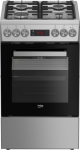 BEKO Cooker | FSM52321DXDT | Hob type Gas | Oven type Electric | Stainless Steel | Width 50 cm | Grilling | Depth 60 cm | 60 L FSM52321DXDT | 8690842731655