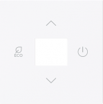 As cover for ABB-free@home&reg; room temperature controller RTC-F-1. 2CKA006220A0920 | 4011395326909