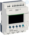 Compact smart relay Zelio Logic, 12 I O, 24 V AC, clock, display. range of product: Zelio Logic - product or component type: compact smart relay. SR2B121B | 3389110549157